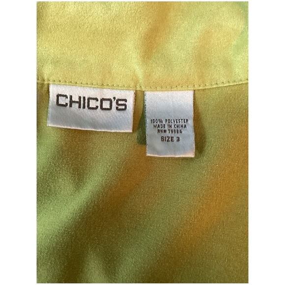 Chico's Olive Shacket - Picture 5 of 7